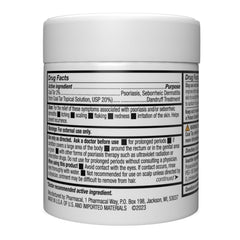 MG217 2% Coal Tar Ointment for Psoriasis, Extra Strength Multi Symptom Relief, Effectively Relieves Itching, Scaling, Redness, Vitamin A, D and E, 4 oz Jar - GotClearSkin